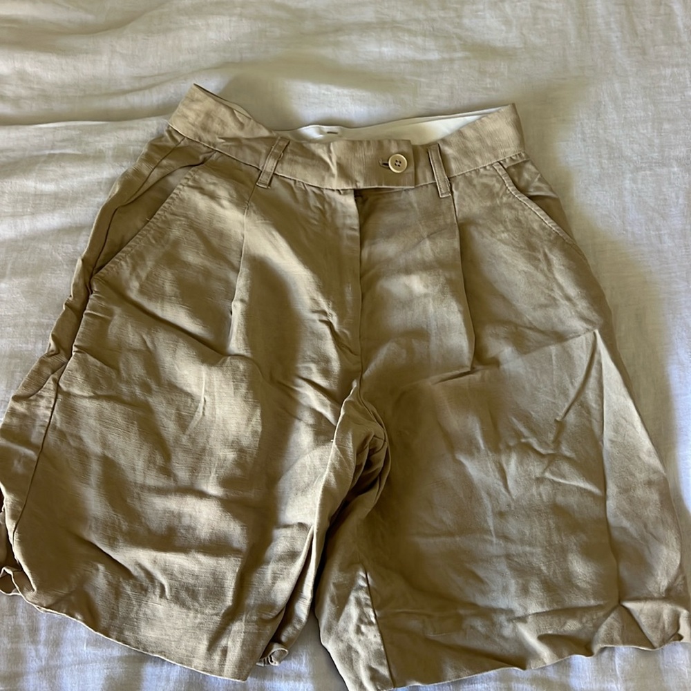 Aritiza Wilfred linen trouser short